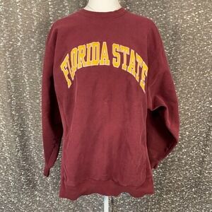 Vintage Florida State Seminoles Embroidered‎ Crewneck Sweatshirt Steve & Barry's